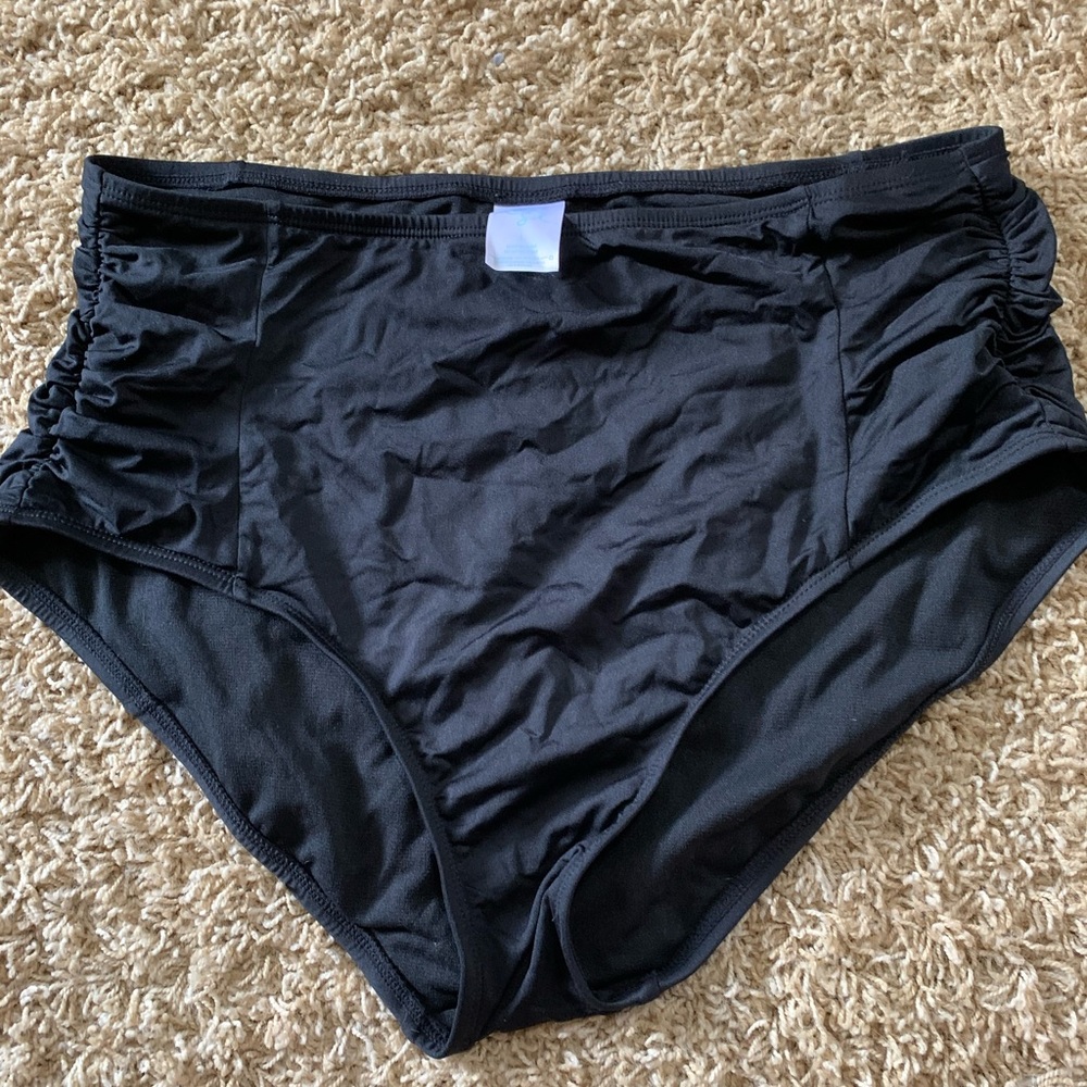 2 Black Bikini bottoms